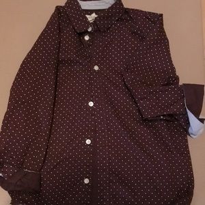 H&M maroon shirt little kids